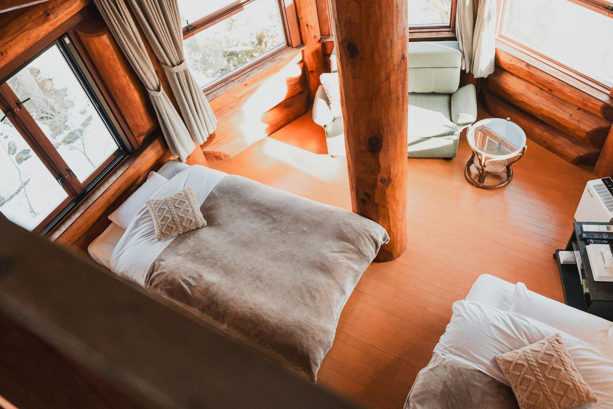 Hakuba Pension & Log Hotel Meteor Esterno foto
